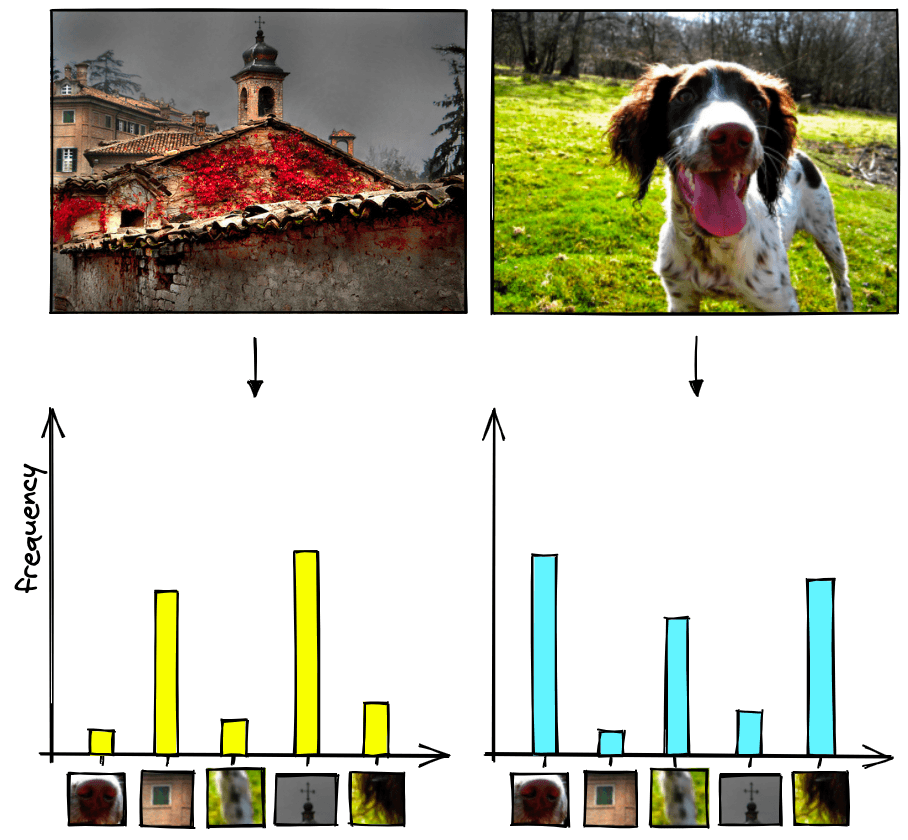 visualization via histogram