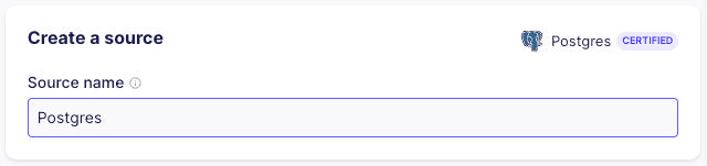create a source